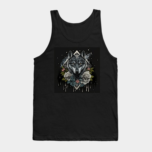 Saarloos Wolfdog Tank Top by Enchanted Reverie